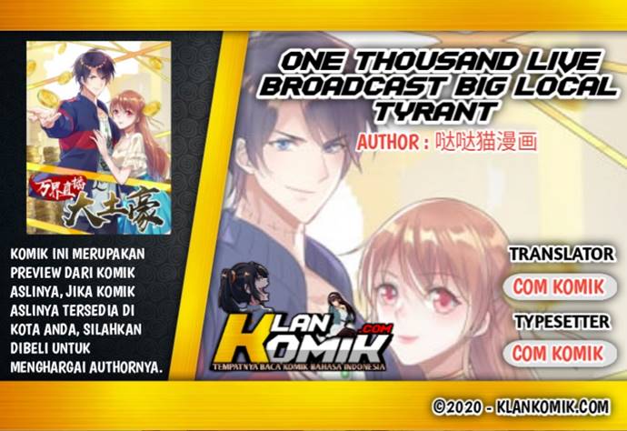 One Thousand Live Broadcast Big Local Tyrant chapter 71