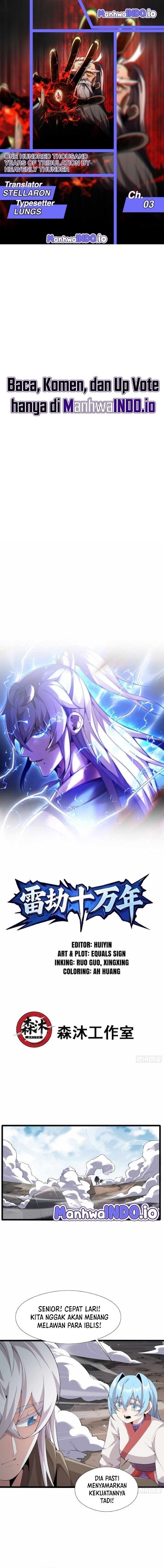 One Hundred Thousand Years of Tribulation by Heavenly Thunder Chapter 03 Bahasa Indonesia