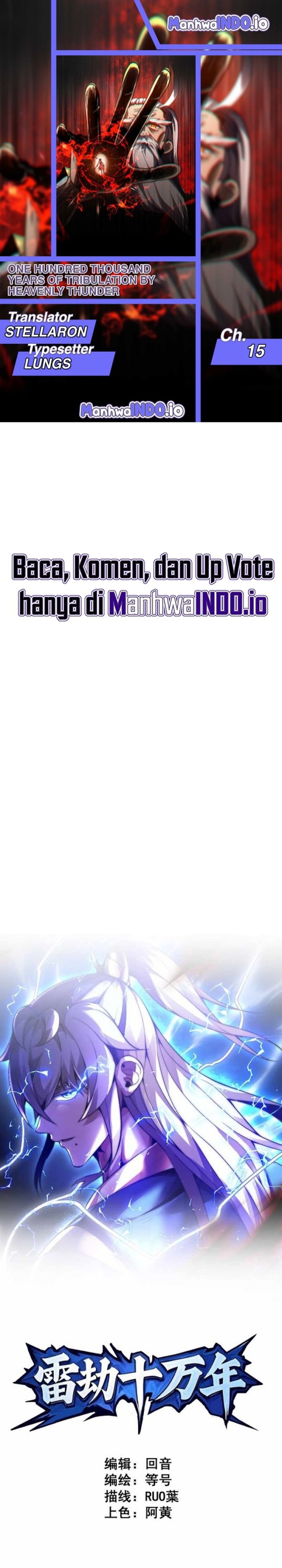 One Hundred Thousand Years of Tribulation by Heavenly Thunder Chapter 15 Bahasa Indonesia