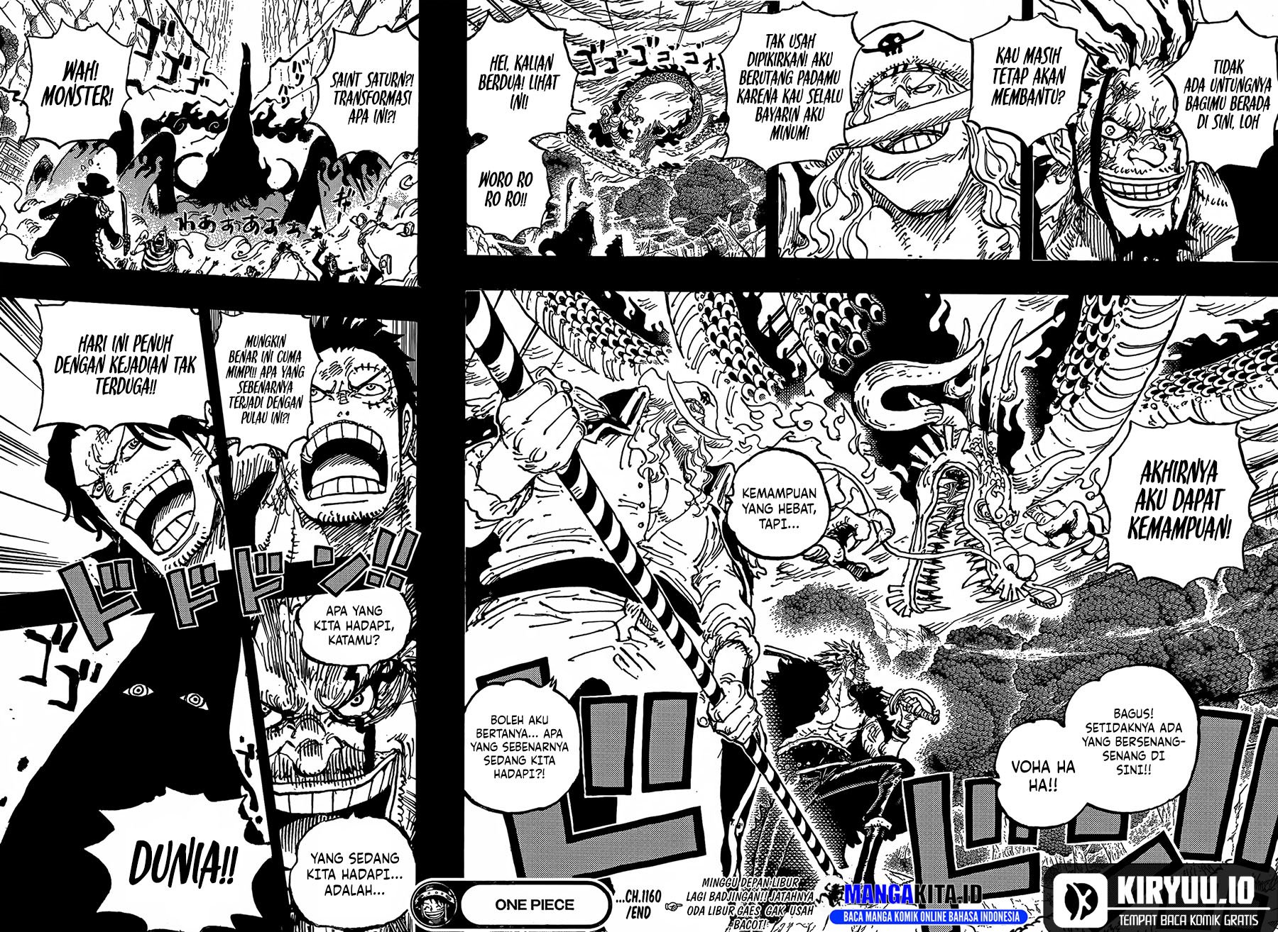 One Piece chapter 1162