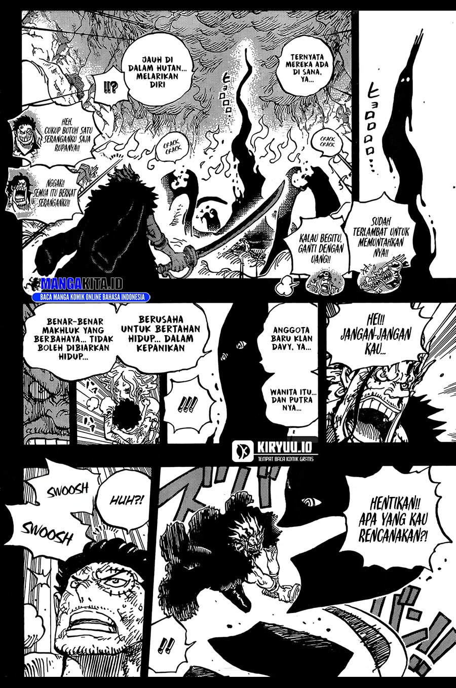 One Piece Chapter 1163 Bahasa Indonesia