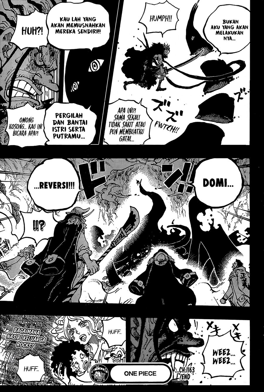 One Piece Chapter 1163 Bahasa Indonesia