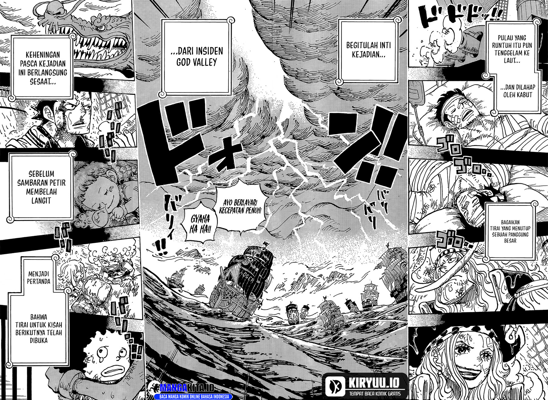 One Piece Chapter 1166 Bahasa Indonesia