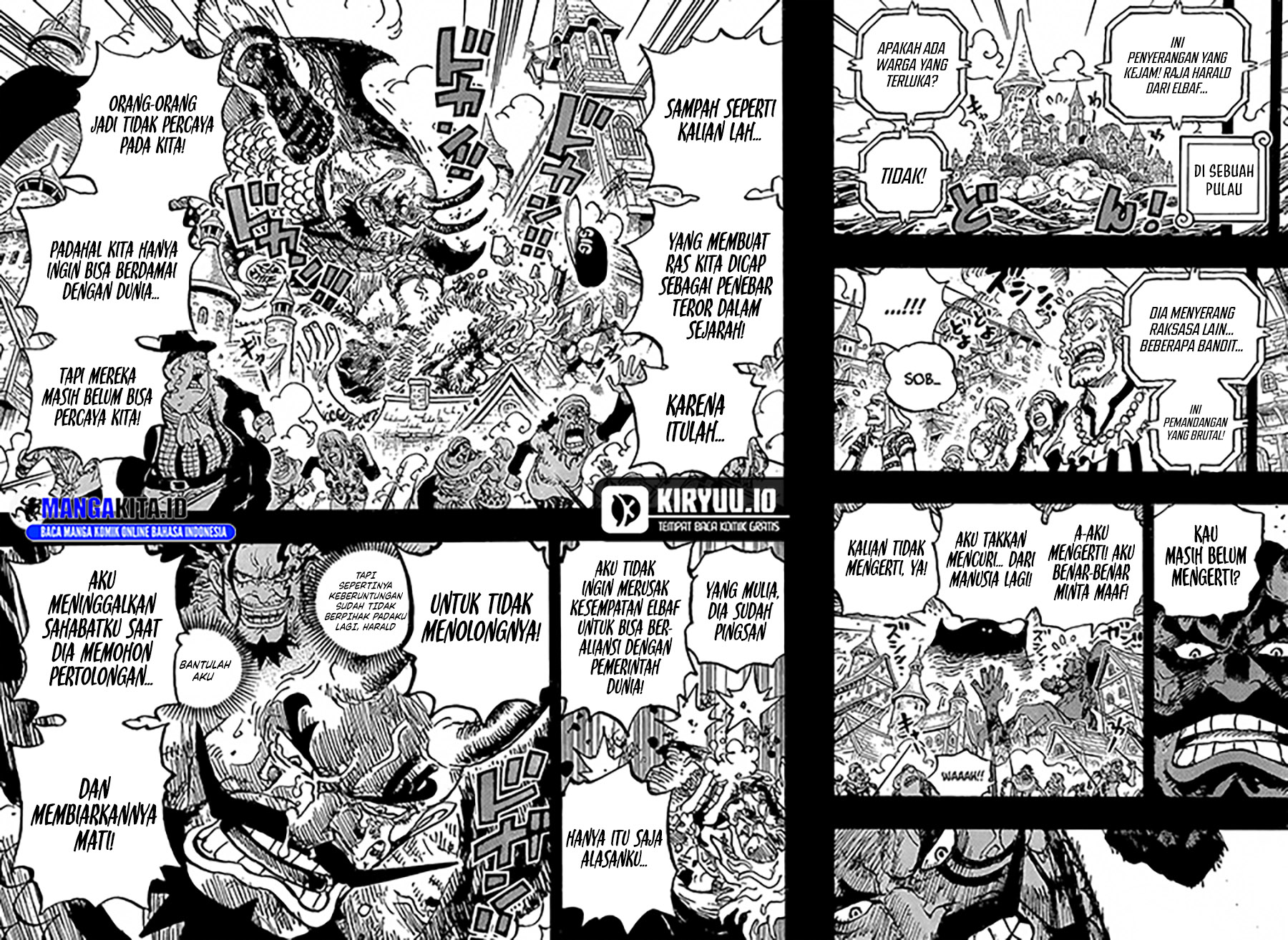 One Piece Chapter 1166 Bahasa Indonesia