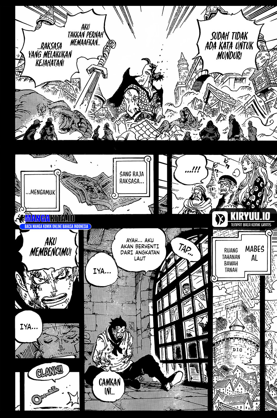 One Piece Chapter 1166 Bahasa Indonesia