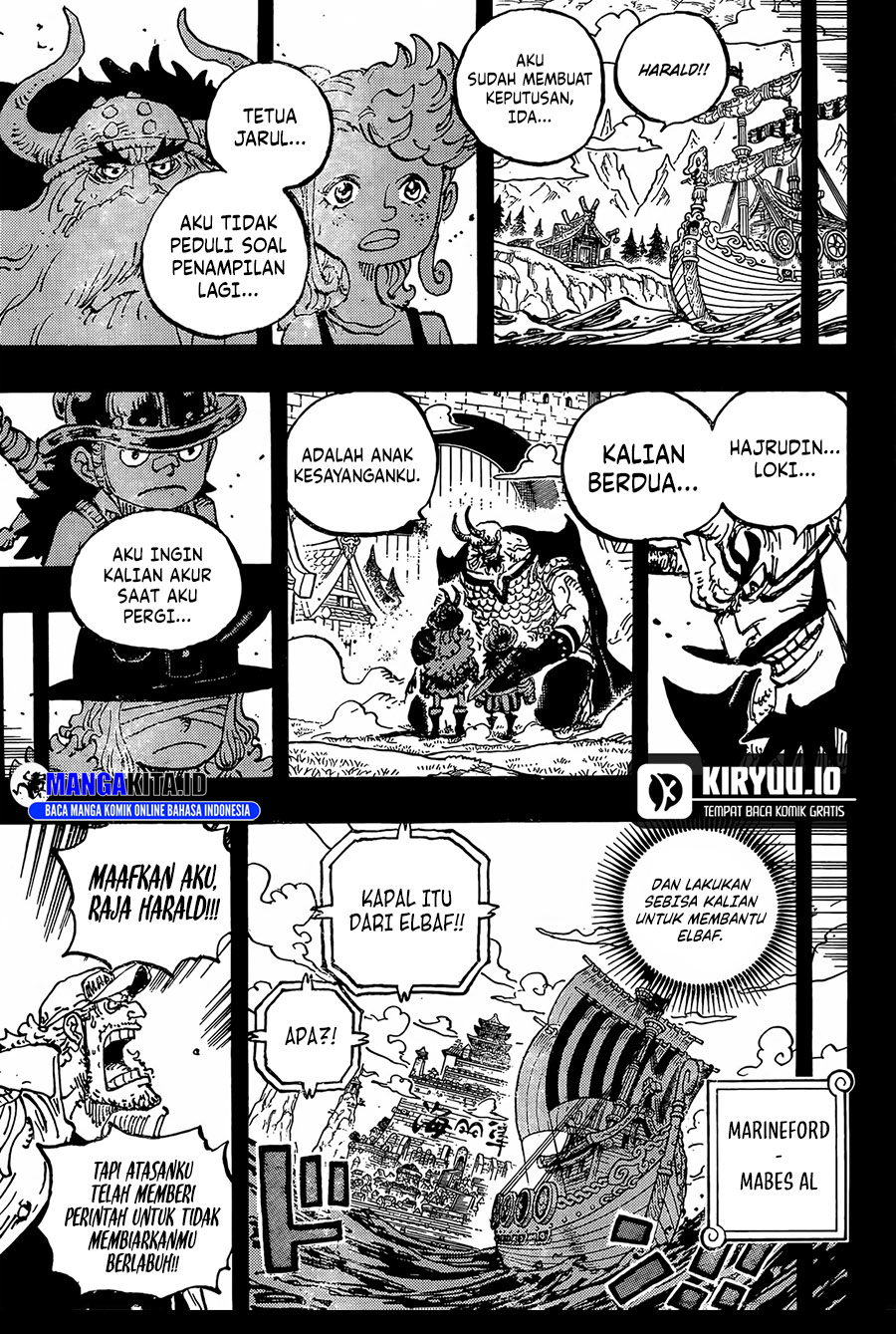One Piece Chapter 1166 Bahasa Indonesia