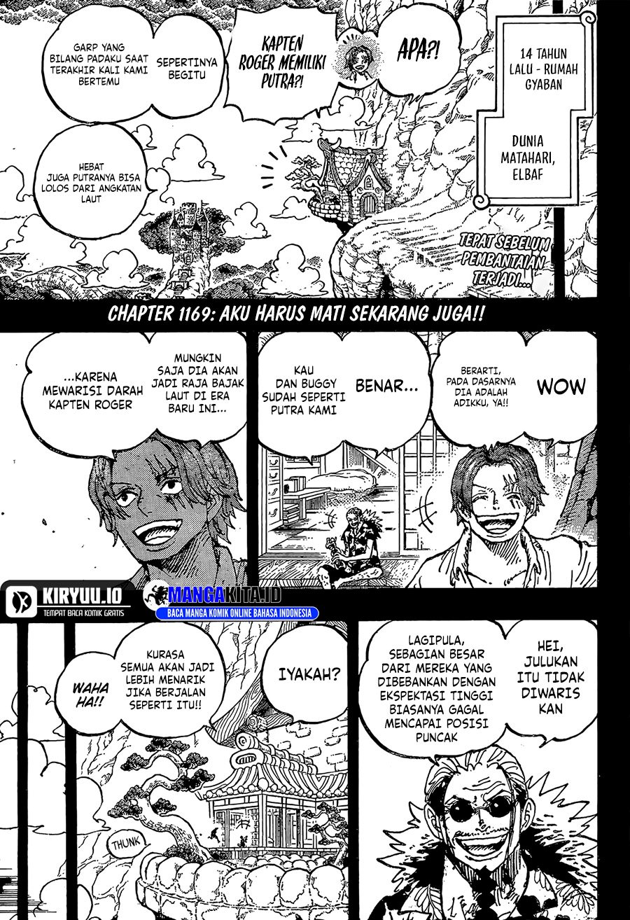 One Piece chapter 1169