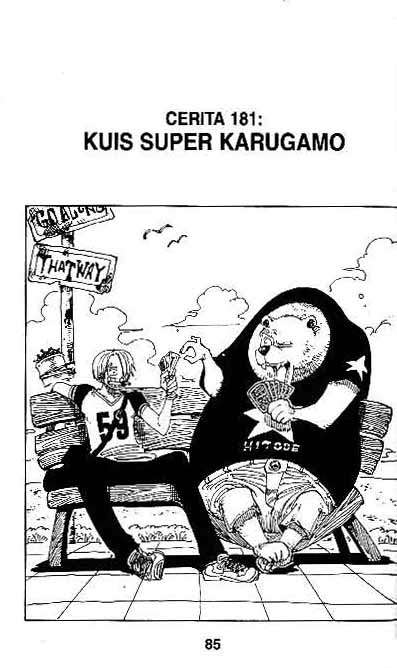One Piece chapter 181