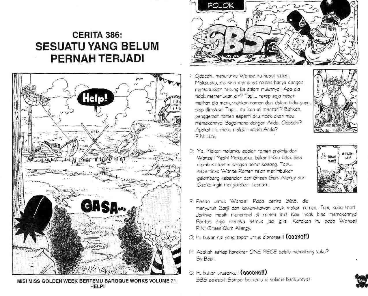 One Piece Chapter 386 Bahasa Indonesia