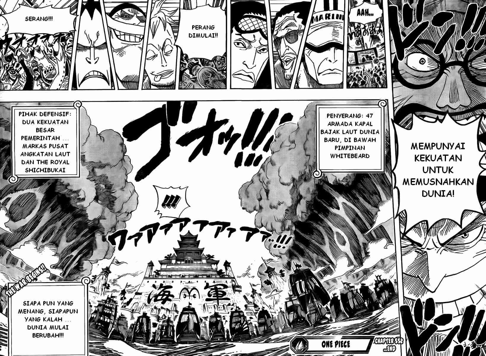 One Piece chapter 552