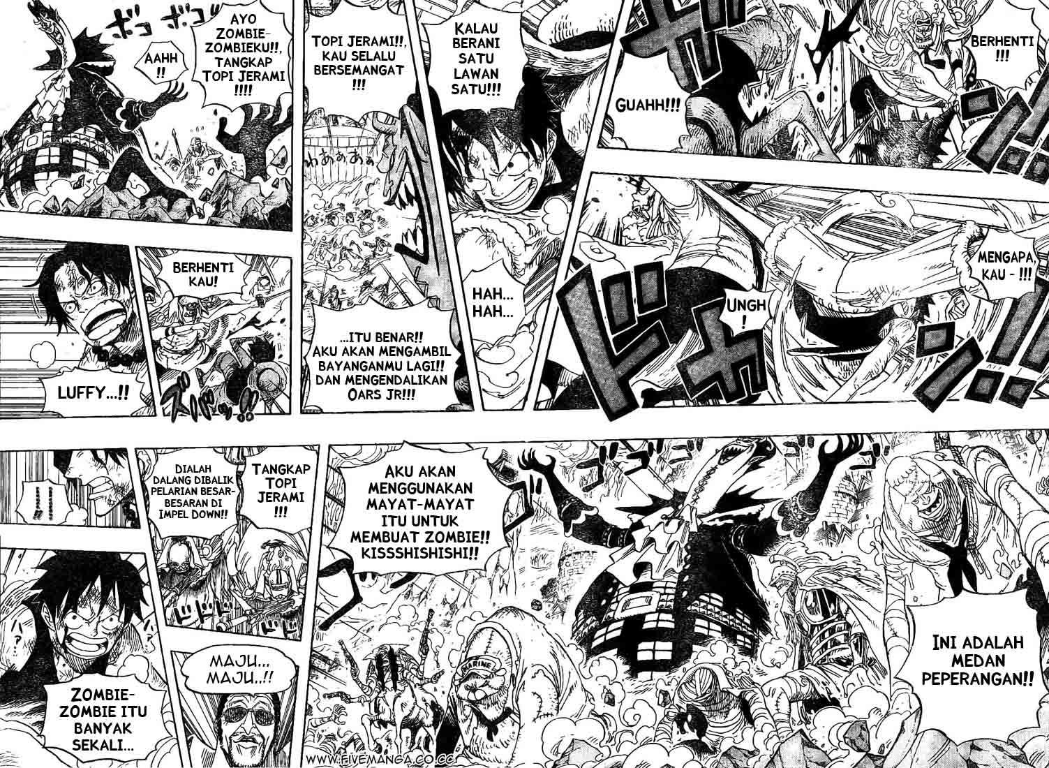 One Piece chapter 558