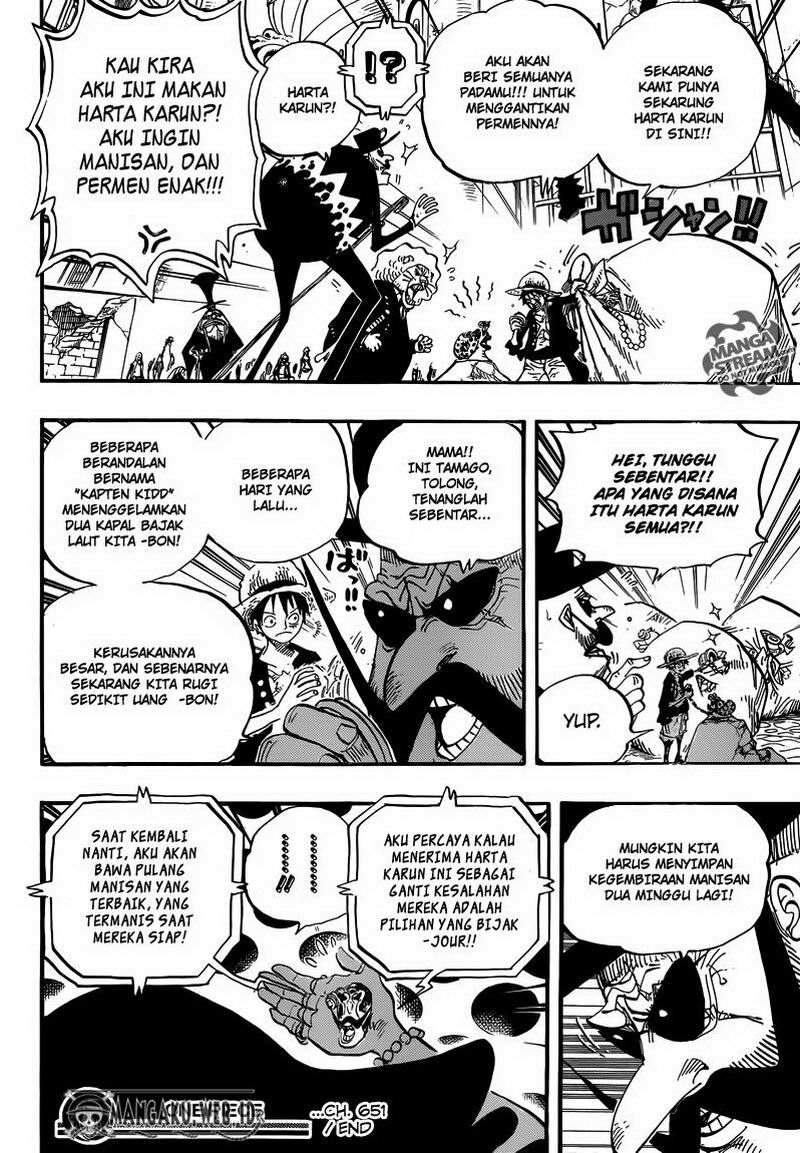 One Piece chapter 651