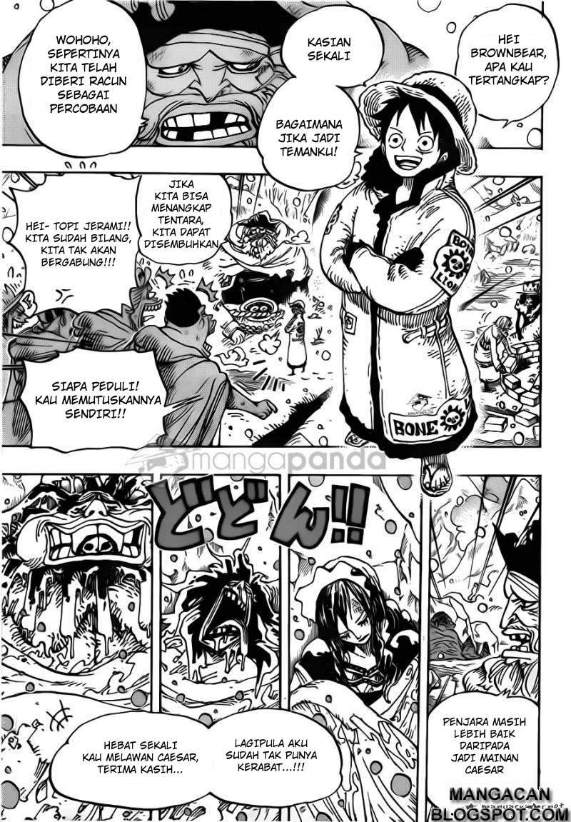 One Piece chapter 696