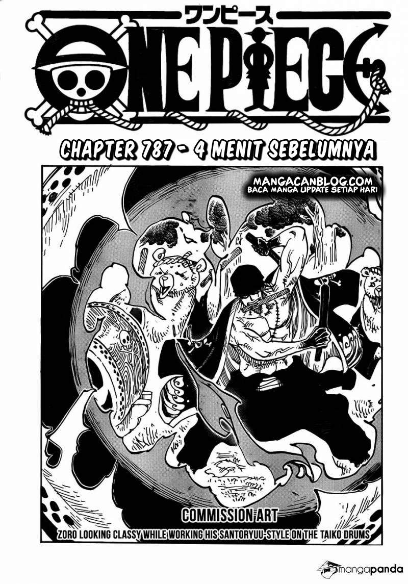 One Piece chapter 787