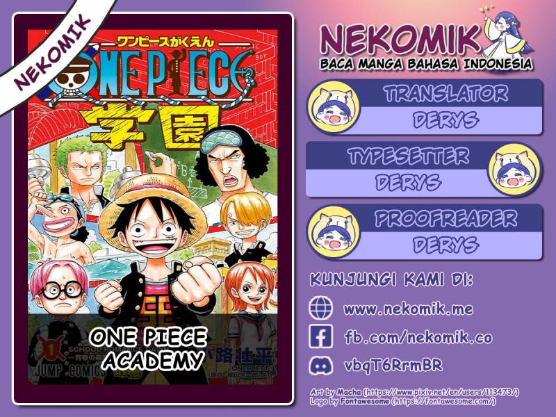 One Piece Academy Chapter 01 Bahasa Indonesia