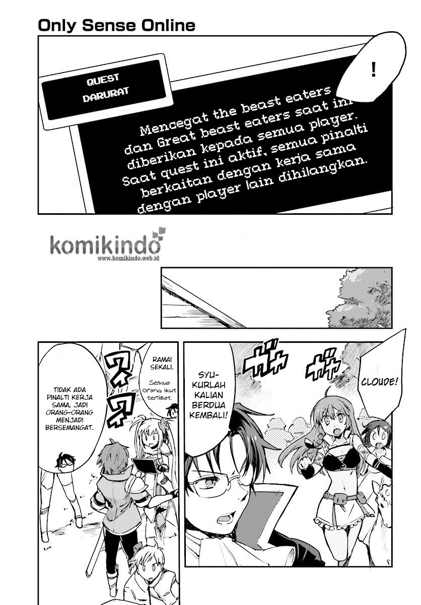 Only Sense Online Chapter 20 Bahasa Indonesia