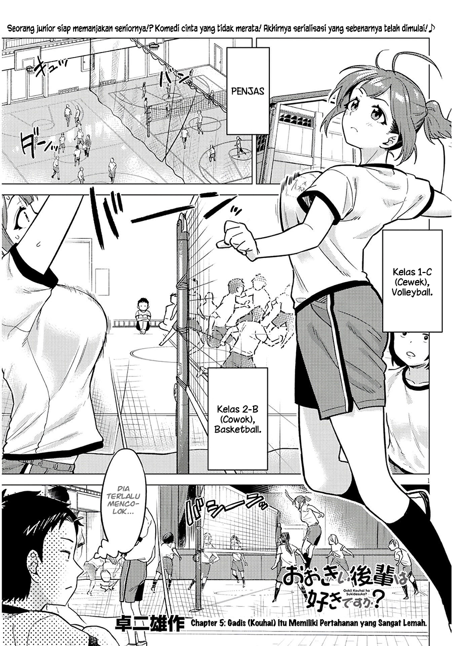 Ookii Kouhai wa Suki Desu ka? chapter 5
