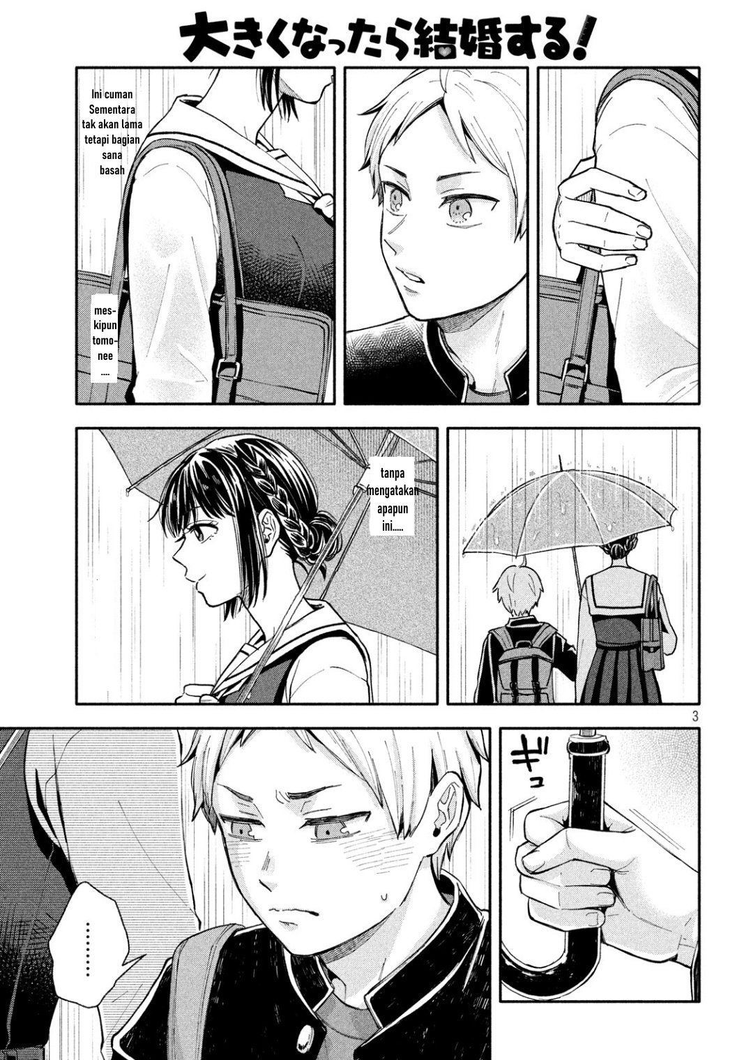 Ookiku Nattara Kekkon Suru! Chapter 04 Bahasa Indonesia