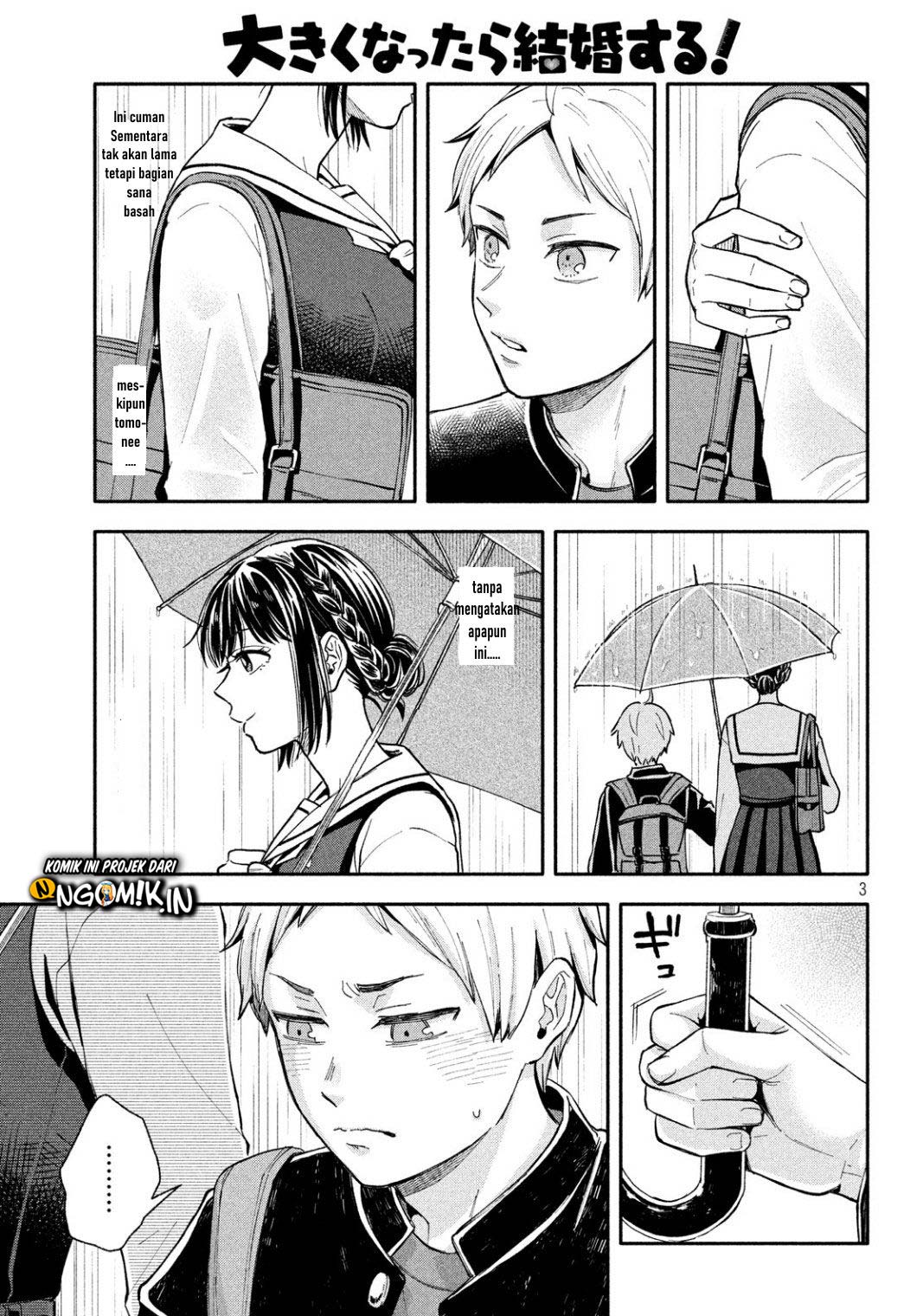 Ookiku Nattara Kekkon Suru! Chapter 04 Bahasa Indonesia