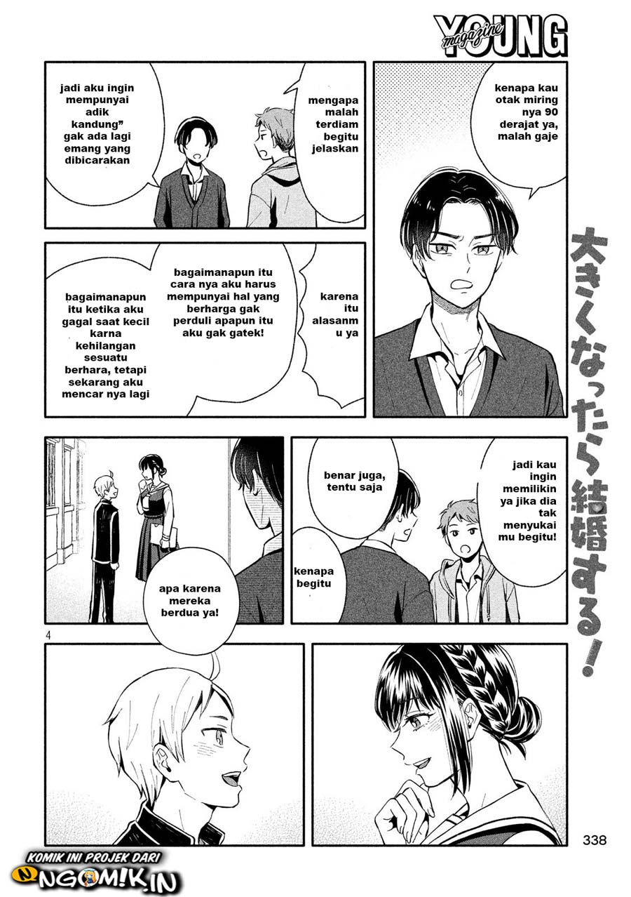 Ookiku Nattara Kekkon Suru! Chapter 10 Bahasa Indonesia