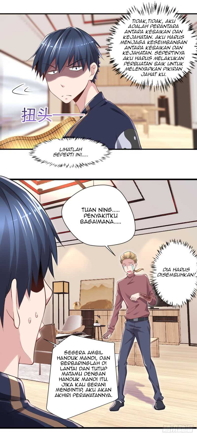 Open a clinic to cultivate Chapter 20 Bahasa Indonesia