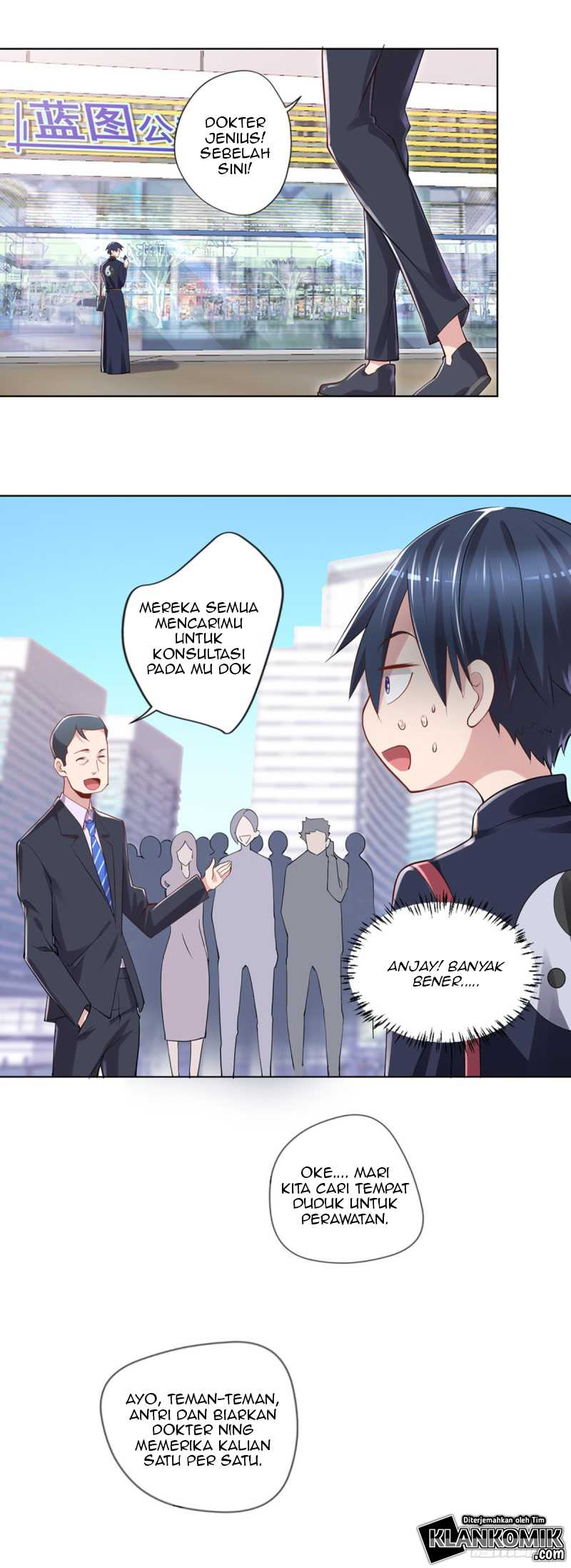 Open a clinic to cultivate Chapter 20 Bahasa Indonesia