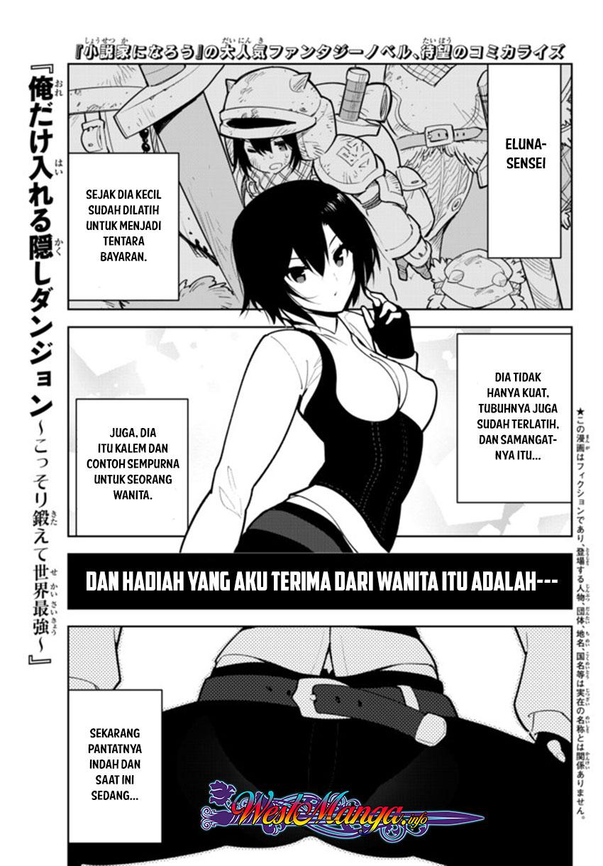 Ore dake Haireru Kakushi Dungeon: Kossori Kitaete Sekai Saikyou chapter 9