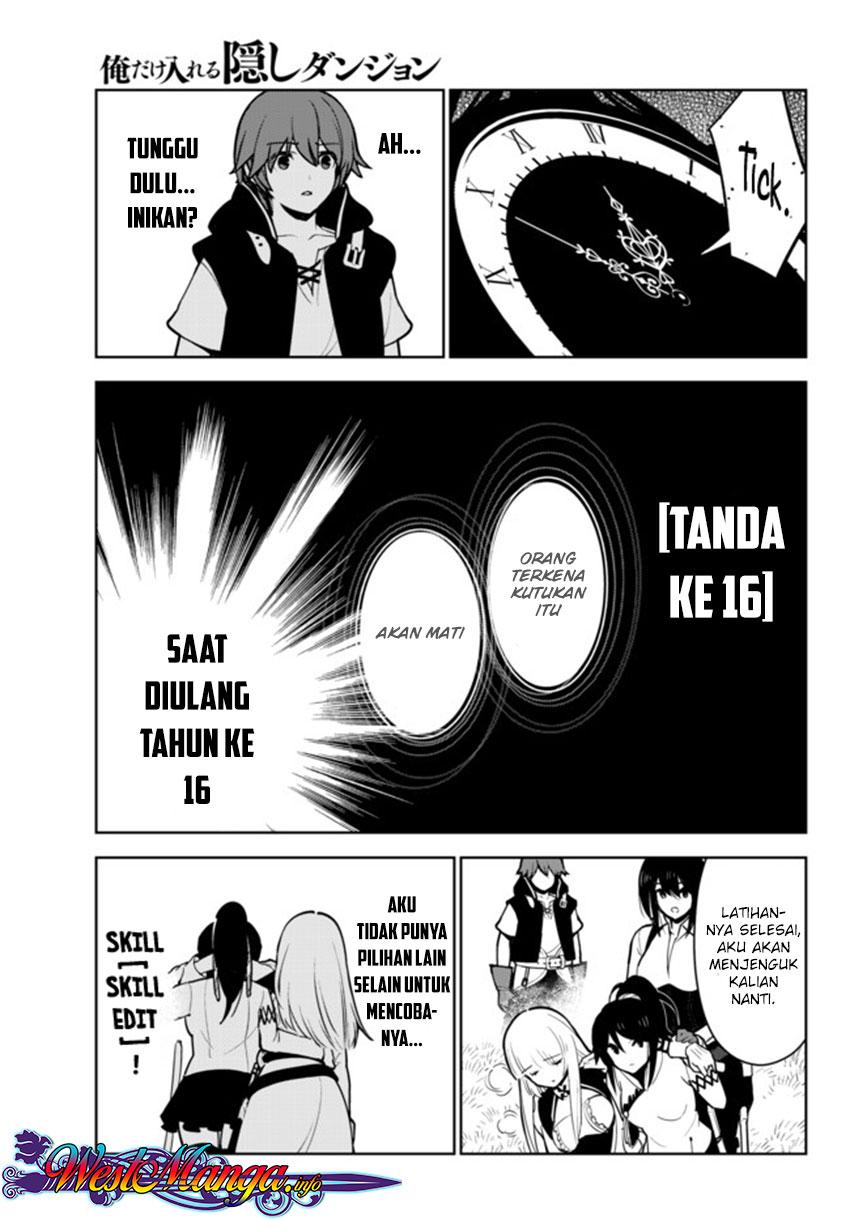 Ore dake Haireru Kakushi Dungeon: Kossori Kitaete Sekai Saikyou chapter 9
