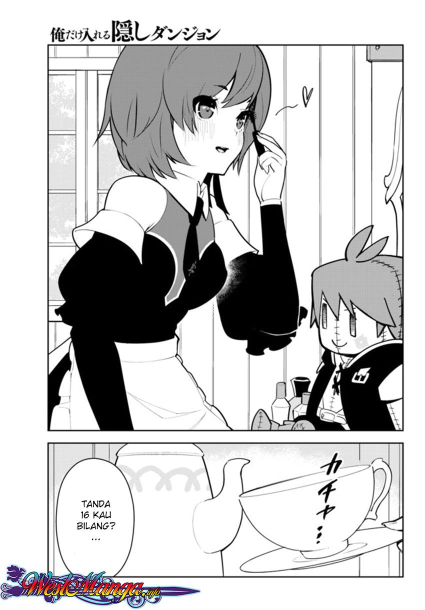 Ore dake Haireru Kakushi Dungeon: Kossori Kitaete Sekai Saikyou chapter 9