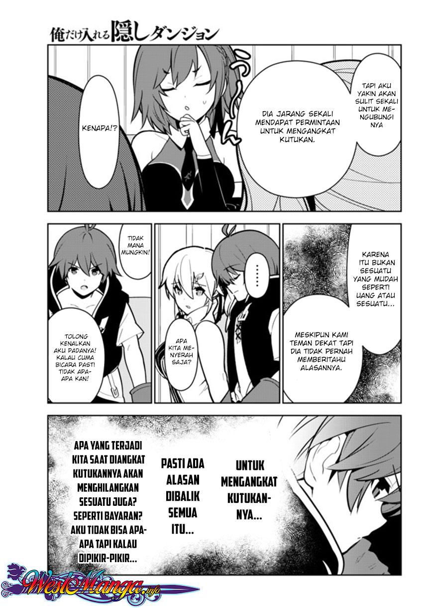Ore dake Haireru Kakushi Dungeon: Kossori Kitaete Sekai Saikyou chapter 9