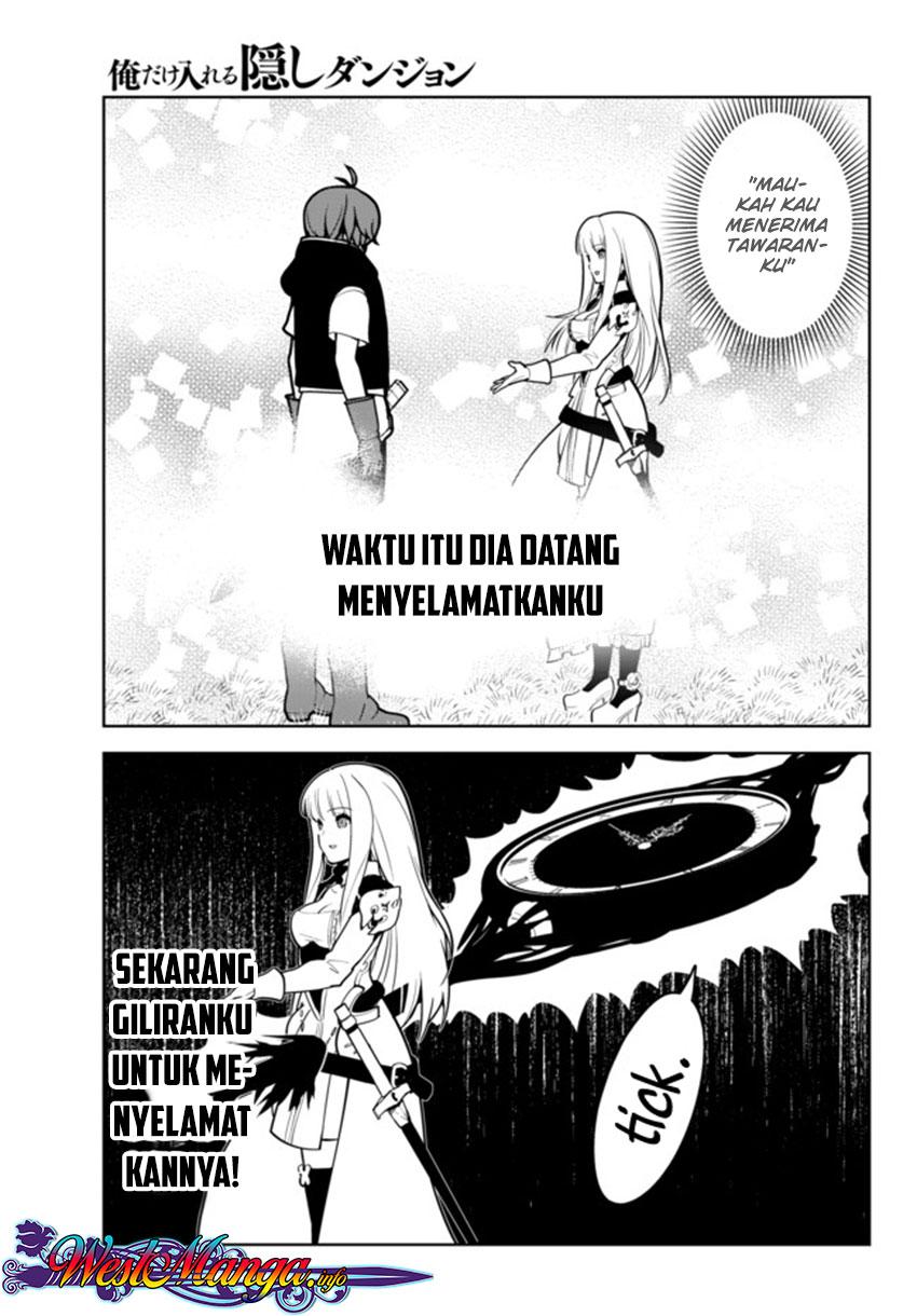 Ore dake Haireru Kakushi Dungeon: Kossori Kitaete Sekai Saikyou chapter 9