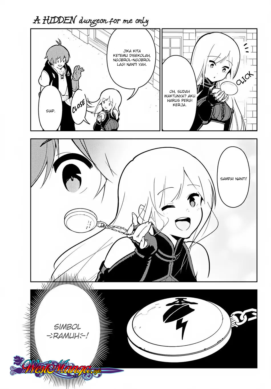 Ore dake Haireru Kakushi Dungeon: Kossori Kitaete Sekai Saikyou chapter 23
