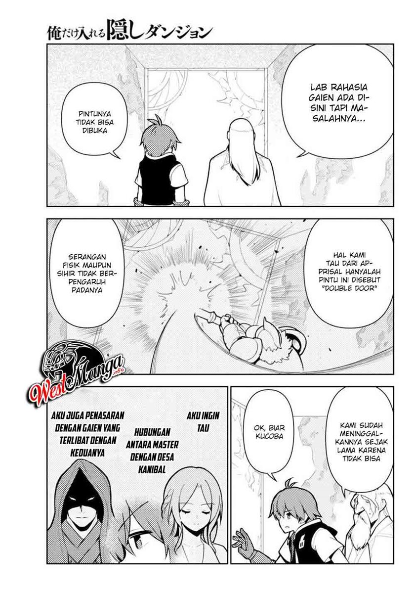 Ore dake Haireru Kakushi Dungeon: Kossori Kitaete Sekai Saikyou chapter 50