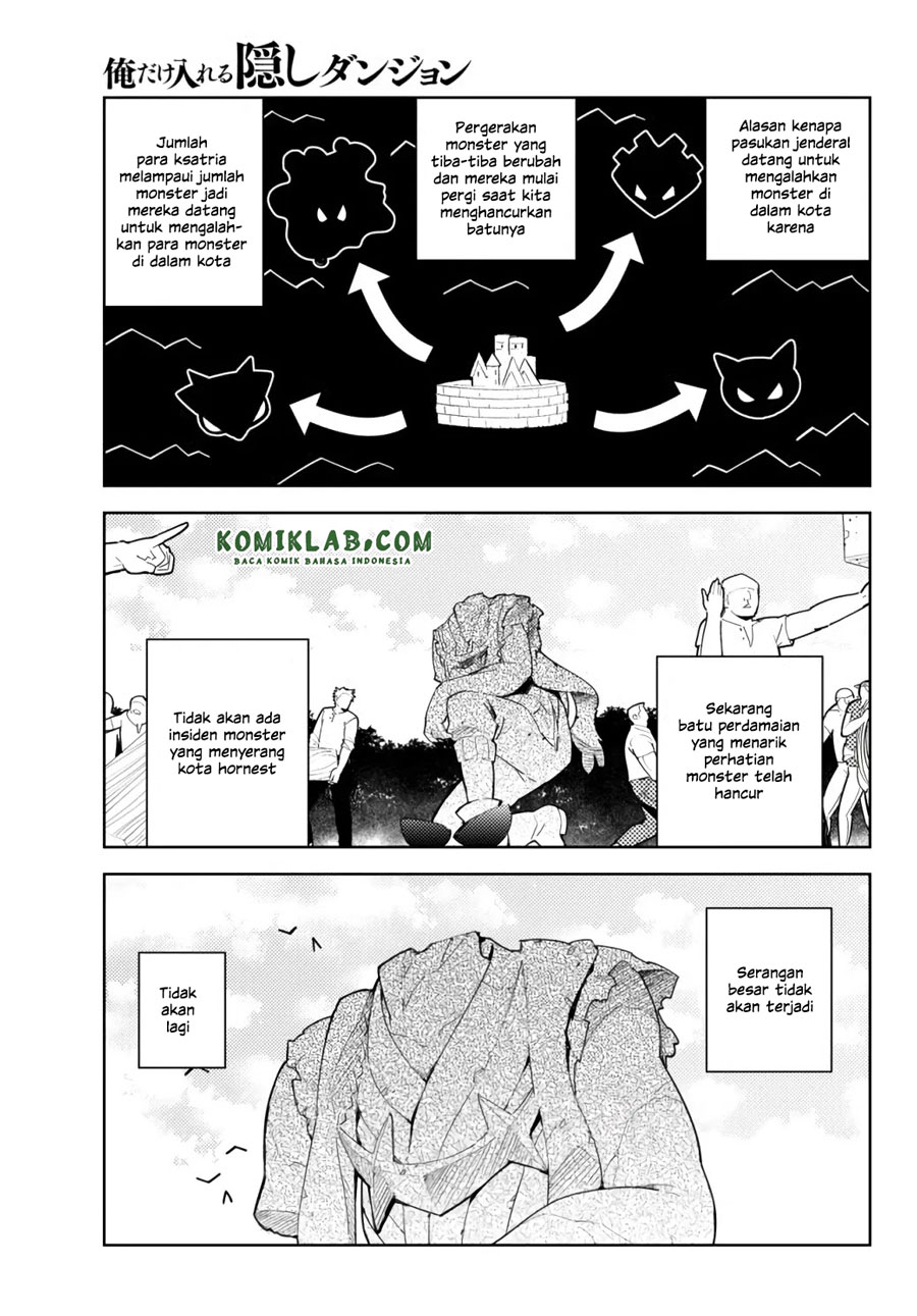 Ore dake Haireru Kakushi Dungeon: Kossori Kitaete Sekai Saikyou chapter 54