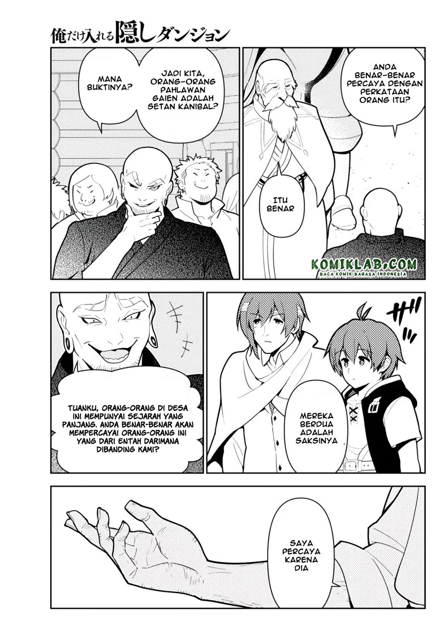 Ore dake Haireru Kakushi Dungeon: Kossori Kitaete Sekai Saikyou chapter 54