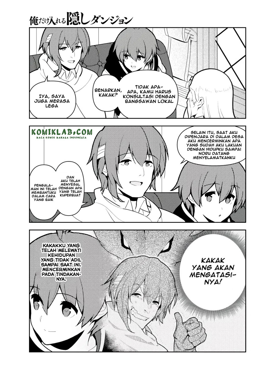 Ore dake Haireru Kakushi Dungeon: Kossori Kitaete Sekai Saikyou chapter 54