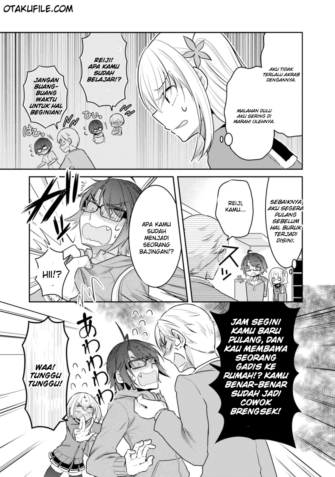 Ore ga Fujoshi de Aitsu ga Yuri-ota de chapter 15