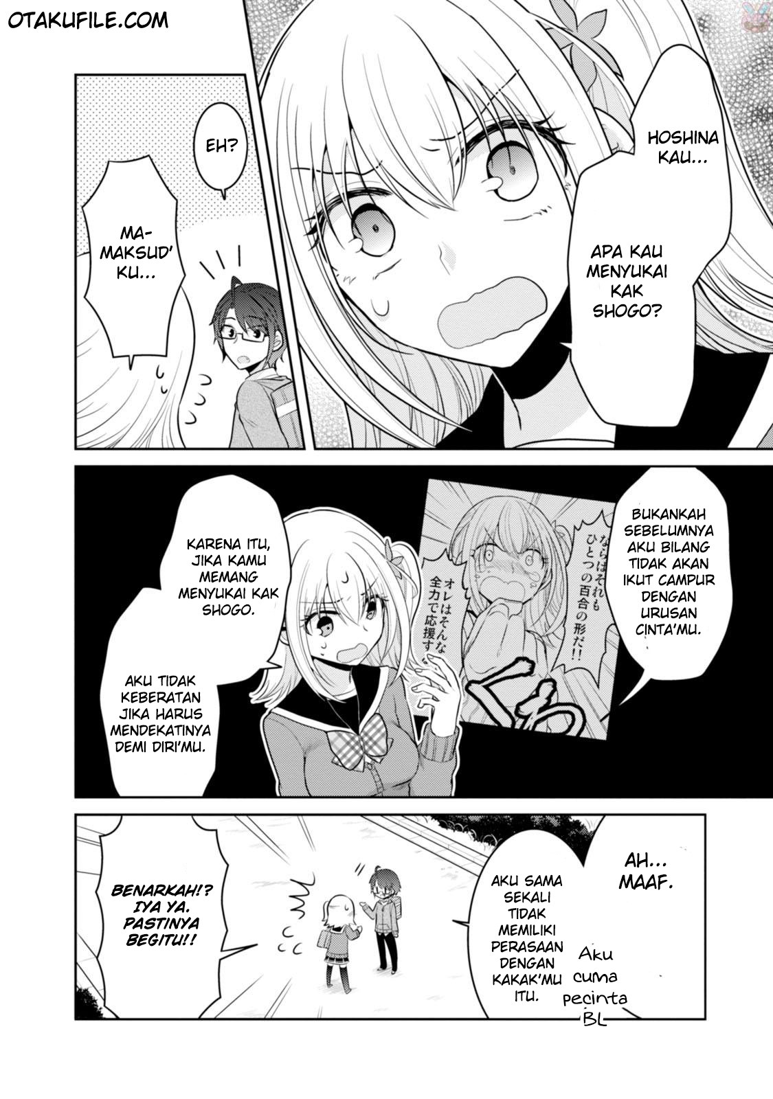 Ore ga Fujoshi de Aitsu ga Yuri-ota de chapter 15
