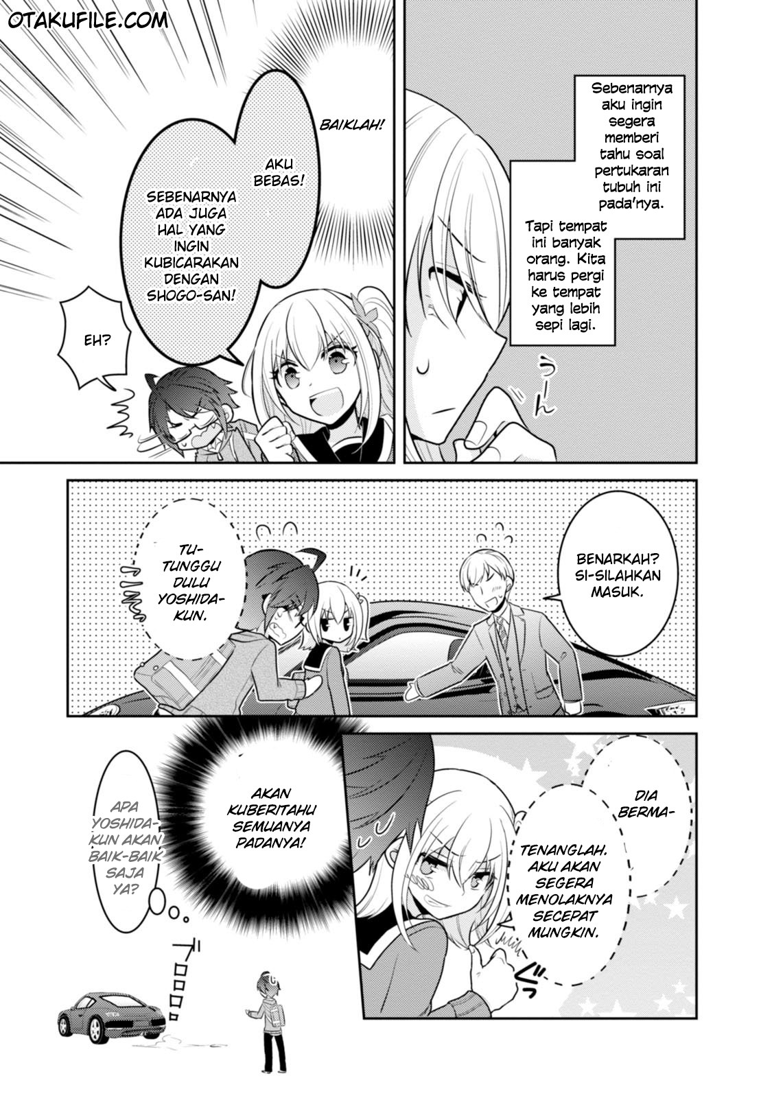Ore ga Fujoshi de Aitsu ga Yuri-ota de chapter 15