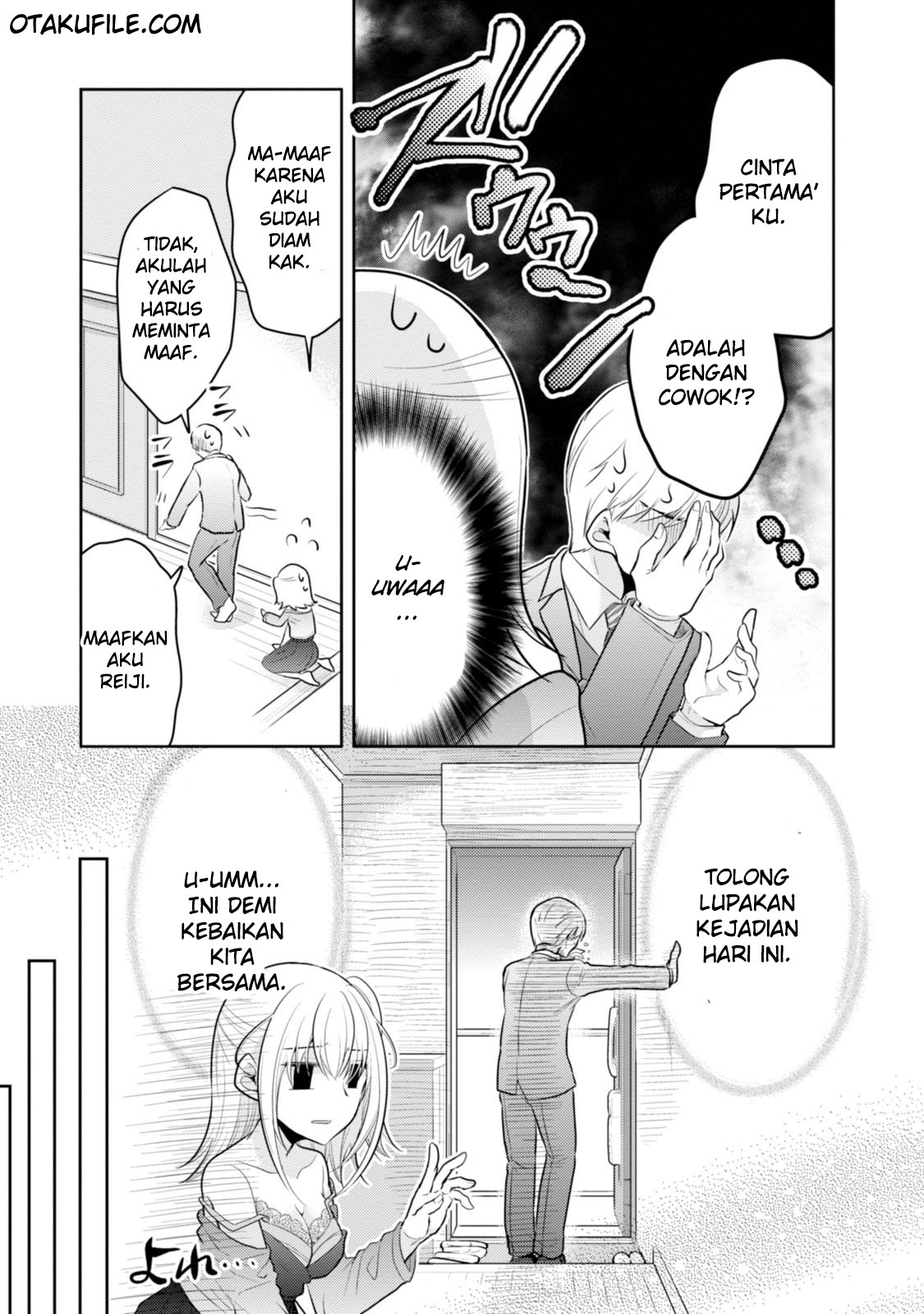 Ore ga Fujoshi de Aitsu ga Yuri-ota de chapter 15
