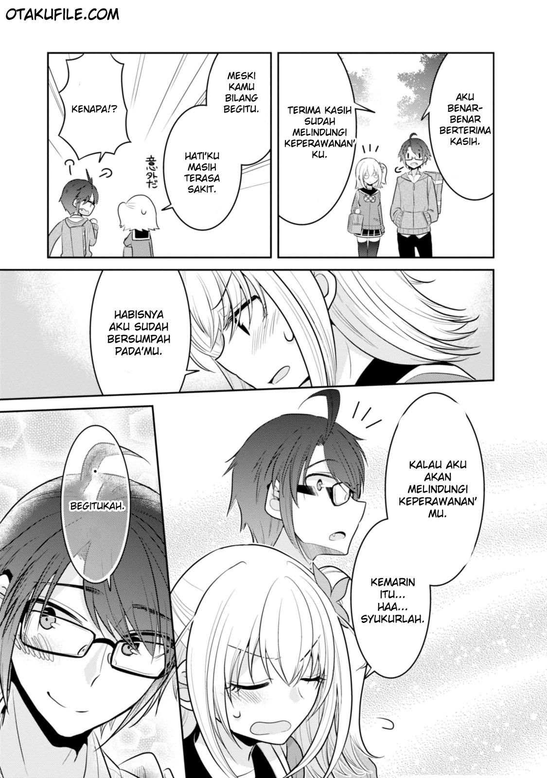 Ore ga Fujoshi de Aitsu ga Yuri-ota de chapter 15