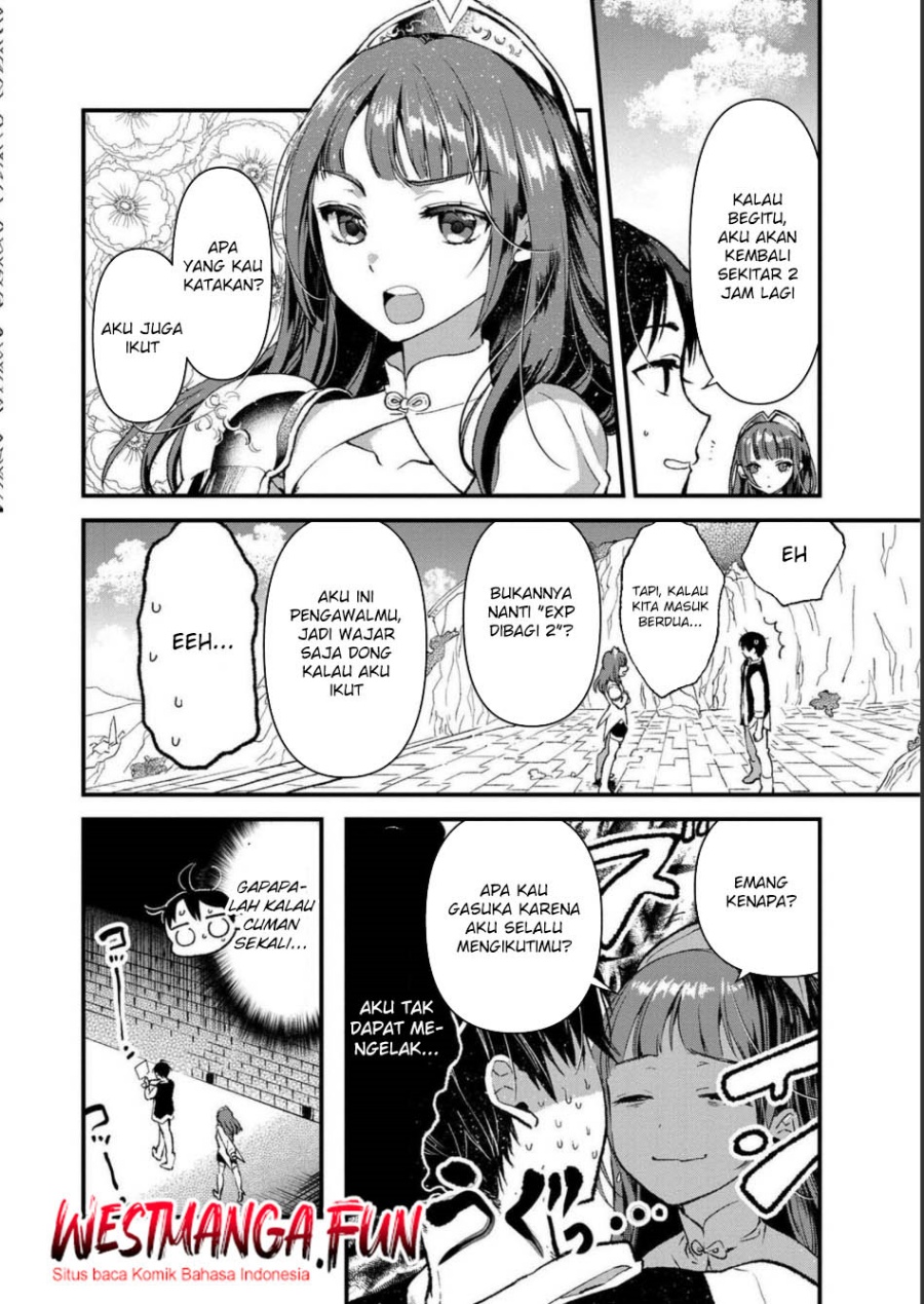 Ore, Yuusha janai desu kara. – VR Sekai no Chouten ni Kunrin Seshi Otoko. Tenseishi, Level 1 no Mushoku kara Restart suru chapter 3
