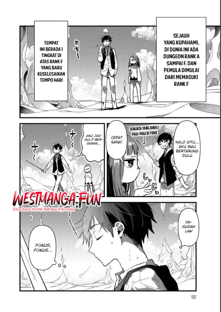 Ore, Yuusha janai desu kara. – VR Sekai no Chouten ni Kunrin Seshi Otoko. Tenseishi, Level 1 no Mushoku kara Restart suru chapter 3