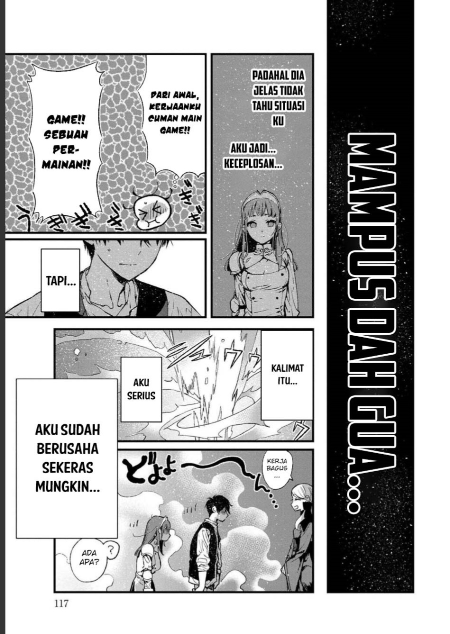 Ore, Yuusha janai desu kara. – VR Sekai no Chouten ni Kunrin Seshi Otoko. Tenseishi, Level 1 no Mushoku kara Restart suru chapter 3