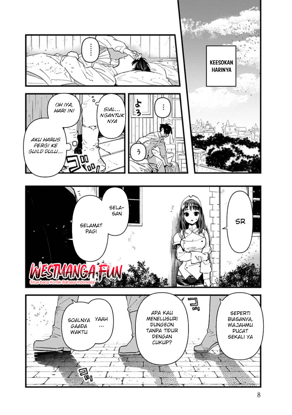 Ore, Yuusha janai desu kara. – VR Sekai no Chouten ni Kunrin Seshi Otoko. Tenseishi, Level 1 no Mushoku kara Restart suru chapter 6