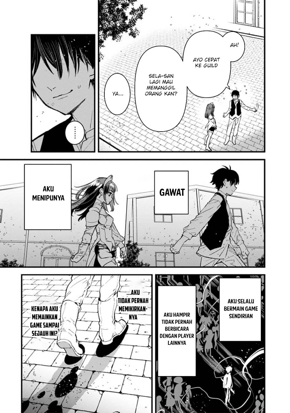 Ore, Yuusha janai desu kara. – VR Sekai no Chouten ni Kunrin Seshi Otoko. Tenseishi, Level 1 no Mushoku kara Restart suru chapter 6