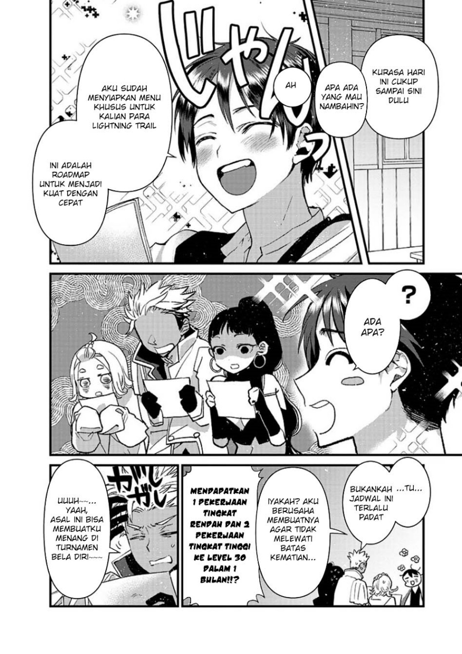 Ore, Yuusha janai desu kara. – VR Sekai no Chouten ni Kunrin Seshi Otoko. Tenseishi, Level 1 no Mushoku kara Restart suru chapter 12