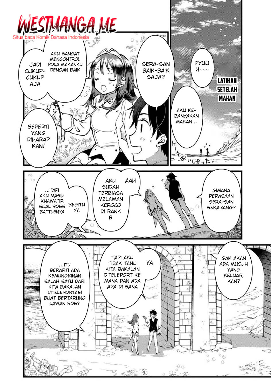 Ore, Yuusha janai desu kara. – VR Sekai no Chouten ni Kunrin Seshi Otoko. Tenseishi, Level 1 no Mushoku kara Restart suru Chapter 16 Bahasa Indonesia