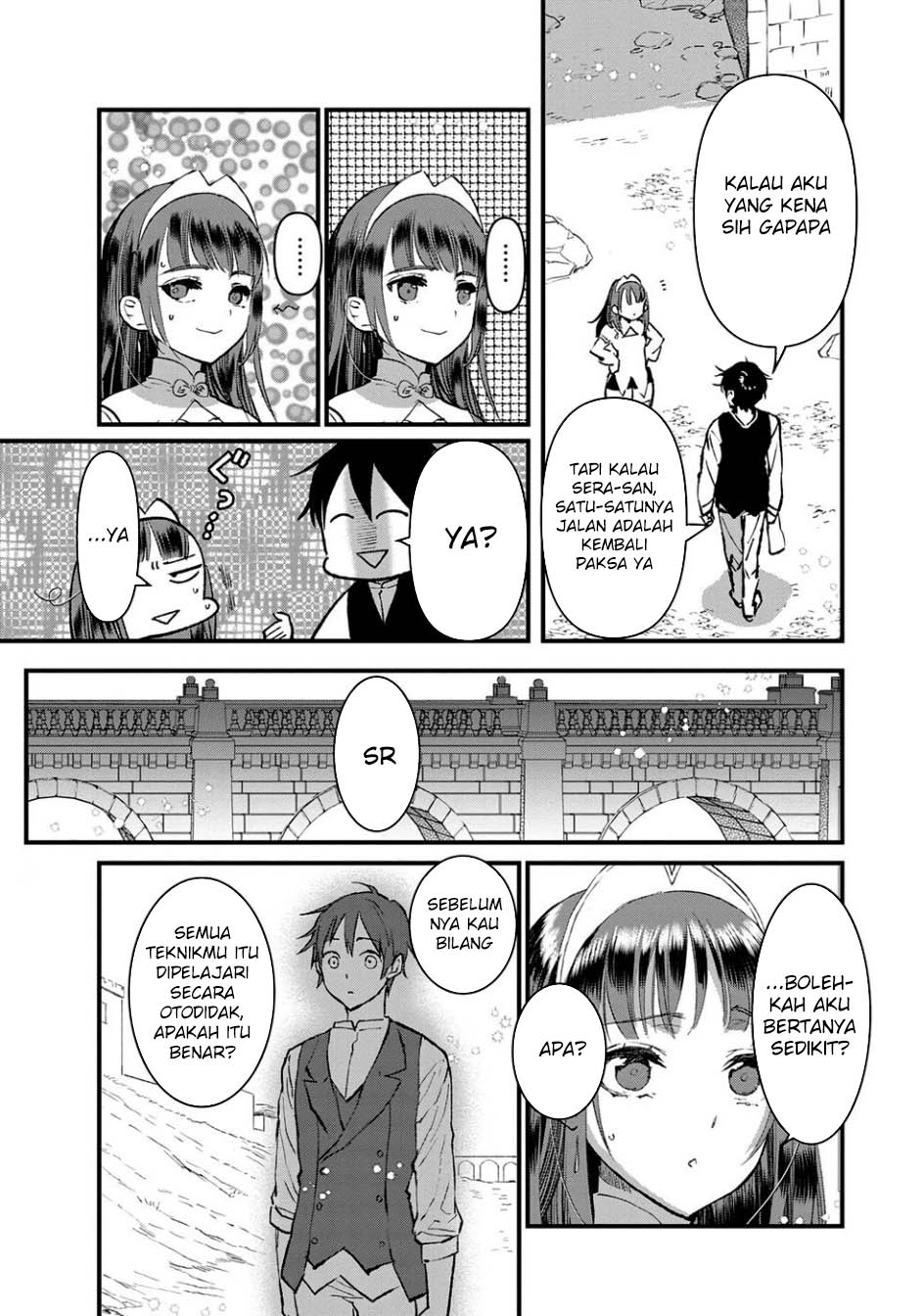 Ore, Yuusha janai desu kara. – VR Sekai no Chouten ni Kunrin Seshi Otoko. Tenseishi, Level 1 no Mushoku kara Restart suru Chapter 16 Bahasa Indonesia