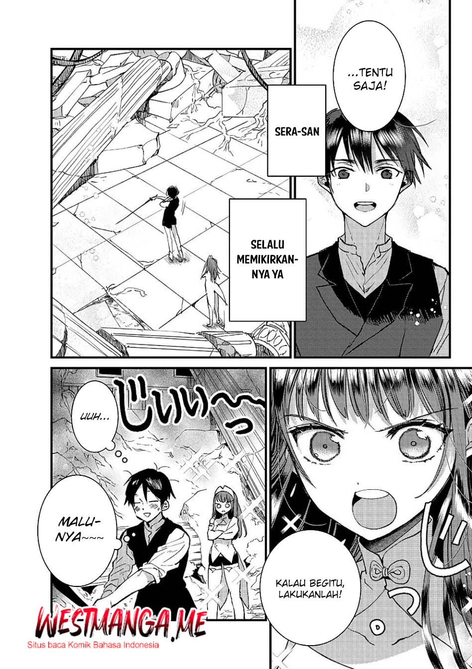 Ore, Yuusha janai desu kara. – VR Sekai no Chouten ni Kunrin Seshi Otoko. Tenseishi, Level 1 no Mushoku kara Restart suru Chapter 16 Bahasa Indonesia